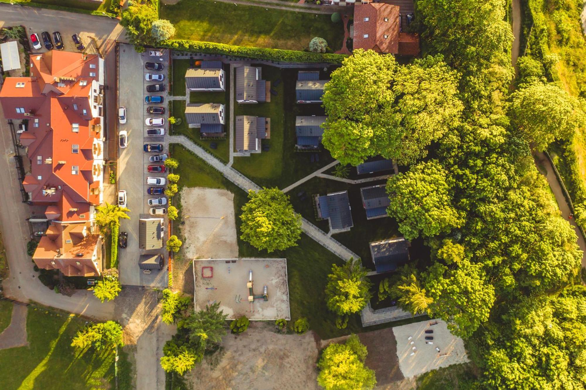 Domki Villa Hoff Resort Trzęsacz Dış mekan fotoğraf