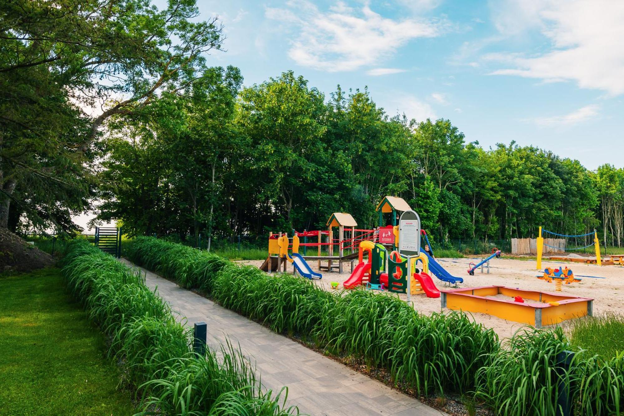 Domki Villa Hoff Resort Trzęsacz Dış mekan fotoğraf
